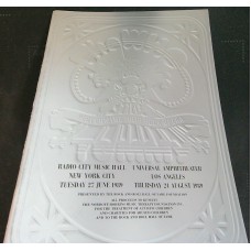 WHO, THE Tommy 25th anniversary Rock Opera 'embossed' Tour Program